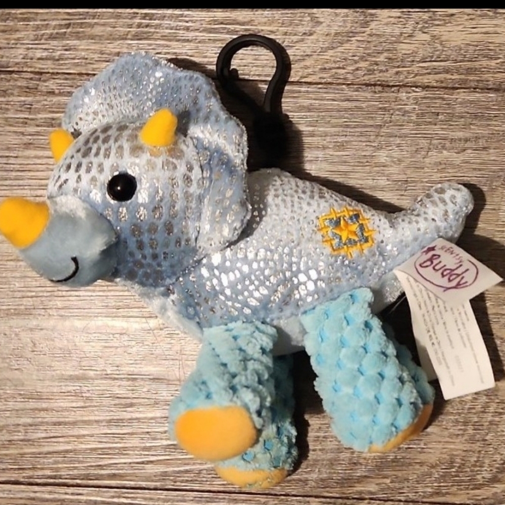 Scentsy Buddy Clip featuring Terra the Triceratops